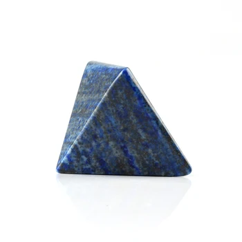 40*30mm Lapis Aur albastru de piatră de nisip Opalite Piramidă de Pietre Naturale Sculptate Punct Chakra Vindecare Reiki Cristal Gratuit husă