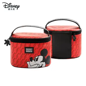 Disney Mickey Mouse portabile, saci de cosmetice make up bag multi-scop de stocare monedă PU pungă de desene animate Minnie Machiaj de stocare
