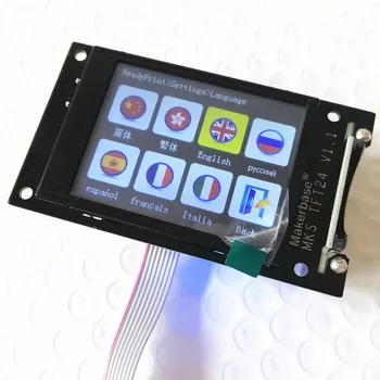Imprimanta 3d LCD de unități MKS TFT24 ecran tactil RepRap controler de panou TFT 24 plin de culoare de afișare SainSmart splash screen monitor