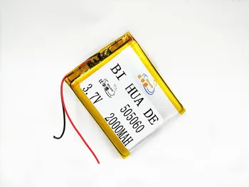3.7 V baterie litiu-polimer de navigare GPS 505060 2000mah Li-Po Baterie Reîncărcabilă Pentru MP4 MP5 DVD Telefon Mobil Tablet PC