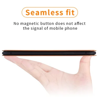 Magnetic Flip din Piele de Caz rezistent la Socuri pentru Xiaomi Mi 8 8SE SE Lite Portofel Telefon Capacul din Spate Suport stativ Funda Mi8 Mi8Lite Mi8SE