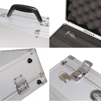 51x28x13.5cm Aluminiu Instrument Caz în aer liber, Box Portabil Echipament de Siguranță instrument Cazul Valiza în aer liber Echipament de Siguranță