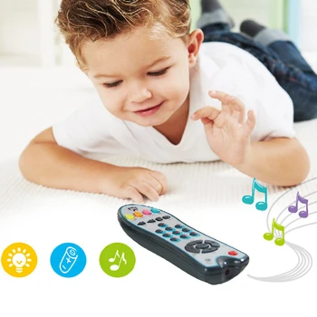 Noi Jucarii pentru Copii Muzica TV Control de la Distanță Devreme Jucarii Educative Copii Electric Controller de Învățare Mașină de Jucărie Cadou