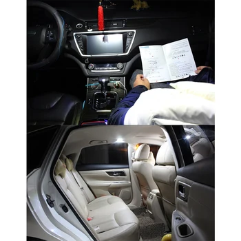 20PC Alb Canbus fara Eroare LED interior + inmatriculare + Sub oglinda Kit de lumina Pentru Skoda Octavia 3 MK3 A7 RS Combi 5E5 2013+