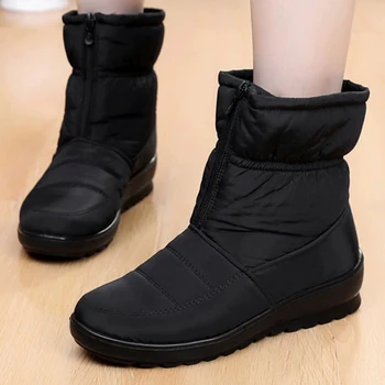 Femei De Iarnă, Cizme De Sex Feminin Pantofi Impermeabil Glezna Cizme Pentru Femei Cizme De Zapada Doamnelor Pantofi Pentru Femeie Blană Cald Blana Groasă Botas Mujer