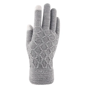 Iwarm Mănuși de Iarnă pentru bărbați Toamnă Touch Ecran Mănuși Ține de Cald knited Mănuși Transmise