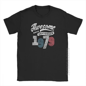 Minunat Din septembrie 1979 Cămașă Vintage-a 39-a Aniversare T-Shirt Tricou Om de sex Masculin Tricou Topuri de Vara de Bază Tricouri Bumbac Pur