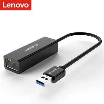 Lenovo USB C Ethernet USB-C la RJ45 Lan Adaptor pentru MacBook Pro Samsung Galaxy laptop Lenovo Tip C placa de Retea USB Ethernet