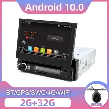 Navigație GPS, Autoradio Audio Stereo Auto, Car Multimedia Player Android 10 DVD Player BT AUX Camera Wifi SWC PC DAB 2+32G