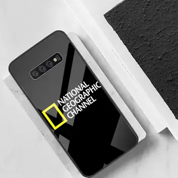 Caz Numele de National Geographic Caz de Telefon Pahar de Caz Pentru Samsung S 6 7edge 8 9 10e (lite) 20 Plus Ultra Nota 8 9 10 Pro A7 2018