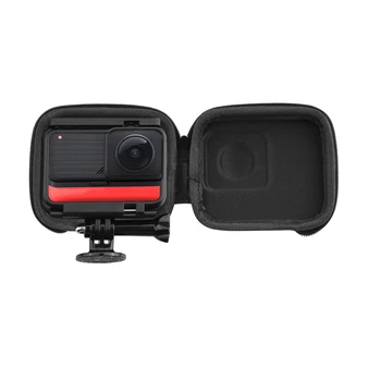 Mini Sac de Stocare Portabile pentru Insta360 O R 4K / Insta Panoramice 360 Edition Camera geantă de Protecție PU Cutie Accesorii
