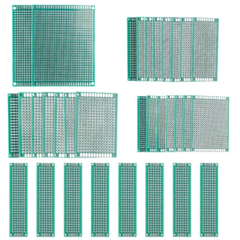 20BUC/Set placă Prototip Lateral Dublu PCB Bord Kit 3x7/4x6/2x8/5x7CM Circuite Pentru Arduino Lipit Proiecte DIY