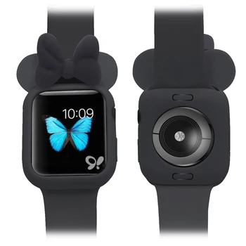 MI NI ma Uit CAZ Acoperire Pentru Apple Watch 4 5 6 40MM 44MM Minunat Protector Tpu Cazuri Pentru Iwatch Seria 3 2 1 38MM 42MM Accesorii