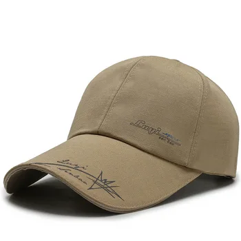 Șapcă de Baseball Bumbac Broderie Snapback pălării de Moda in aer liber Respirabil protecție Solară palarie de soare capac de culoare solidă de Baseball capac