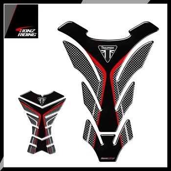 Pentru Triumful 675R Tiger 800 XC Speed Triple Tankpad Motociclete 3D Tank Pad Protector Decal Autocolante