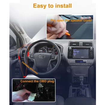 Accesorii auto HUD Head Up Display Pentru Mazda 6/Mazda6 2016-2019 2020 Plug and Play Ecran Depășirii Proiector Parbriz