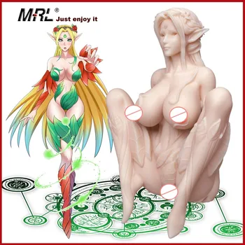 RMN Anime Sanii Mari Papusa de Sex Artificial sex Masculin Masturbator Realist Vagin Silicon Real Buzunar Adult Pizde Jucarii Sexuale pentru Barbati