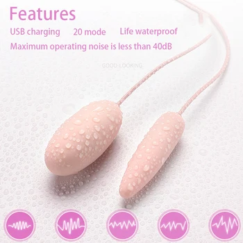 2PC G-Spot Vibratoare Jucarii Sexuale pentru Femei de la Distanță de Control Vibrator Ou Clitorisul Stimulator Vaginal Masaj Mingea Consumabile pentru Adulți