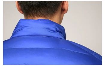 Bărbați de Toate-Sezon Ultra Usoare Packable Down Jacket de Apă și Rezistente la Vânt Respirabil Palton Marime Mare Barbati Hanorace Jachete