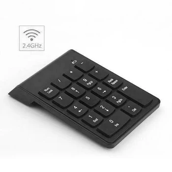 2.4 GHz 18 Taste Mini Tastatura Wireless Tastatura Numerică Tastatura pentru Desktop PC pentru Laptop