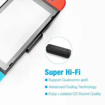 Super mini HIFI Transmițător fără Fir Bluetooth 5.0 Adaptor Audio HIFI de Emisie-recepție Pentru Nintendo Comuta & Comutator Lite/PS4/PC