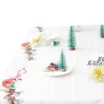 1 buc de Crăciun față de Masă de Masă Acoperă Bătrânul Bowk-Nu Festivalului de Partid față de Masă de Crăciun de Crăciun Acasă Hotel Petrecere Decoratiuni