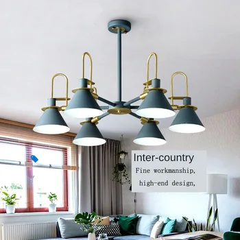 Fabrica de vânzări directe din nou modern plafon cu LED-uri lumini Nordice simplu personalitate corn acoperi candelabru dormitor, camera de zi LED li