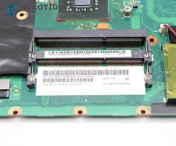 NOKOTION Pentru Acer aspire 6935 6935G Laptop Placa de baza PM45 DDR3 MBATN0B002 MB.ATN0B.002 PRINCIPAL BORD Liber cpu
