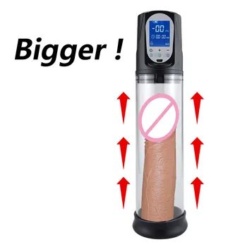 Electric Pompa Pentru Penis Automată Extender Penis De Sex Masculin Penisului Masturbator Întârziere De Durată Antrenor Dick Marirea Penisului De Vid Penis