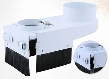 XHGMAK detașabil cnc colector de praf acoperă cu diametrul de 65mm 70mm 75mm 80mm 85mm 90mm 100mm 105mm 125mm pentru masina de gravura CNC