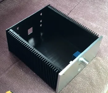 D-006 CNC Toate Șasiu din Aluminiu Cutie de Caz Cabinet pentru DIY Amplificator Audio de Putere 240mm*120mm* 271mm