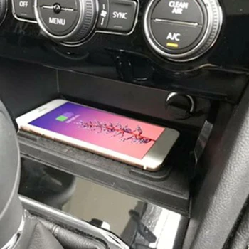Pentru VW Tiguan MK2 Allspace Tharu 2017 2018 2019 wireless încărcător brichetă încărcător USB placa de încărcare accesorii