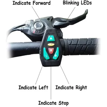 Coșul bicicletei Reflectorizant de Mare Capacitate Ghidon Bicicleta LED-uri de Semnalizare Bicicleta Coada Sac Scaun Furnizor Geantă de Șa Pentru Bicicletă, Scuter
