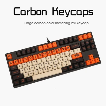 104-Key Mare de Carbon de Culoare de Potrivire PBT Sublimare Keycap K70 Keycap Opac Caractere, Apăsați Bun Keycap