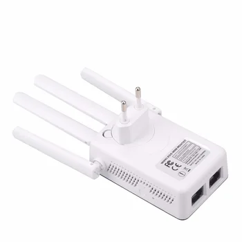 2.4 GHz WiFi 300Mbps Router Wireless Antene Repetor Amplificator Extender Acasă de Rețea 802.11 N RJ45 2 Porturi de Lungă Distanță