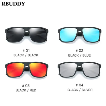 RBUDDY 2020 bărbați ochelari de Soare Polarizat ochelari de soare Patrati Design de Brand protecție UV400 Nuante lunetă soleil homme ochelari Driver