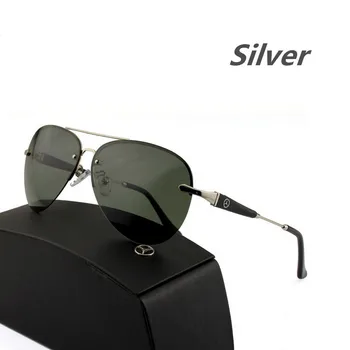 Noua Masina Special Bărbați Tendință de Moda Polarizate Ochelarii de Condus Cadru Metalic Cutie Mare Driver ochelari de Soare