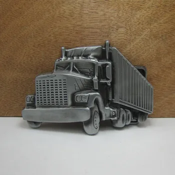 BuckleClub aliaj de zinc retro 3D camion container blugi cadou de cowboy, curea, catarama FP-01895-1 pentru bărbați 4cm lățime buclă picătură de transport maritim
