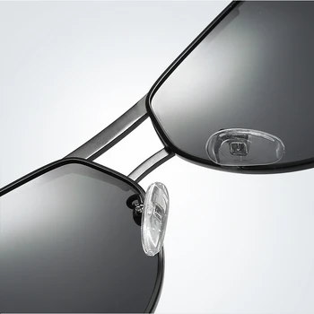 Psacss Clasic Pilot Polarizat ochelari de Soare Barbati Vintage din Metal Cadru Retro Brand Designer de Moda de sex Masculin de Conducere Ochelari de Soare UV400
