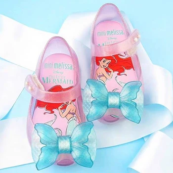 Fete fierbinte În 2020, Noul Mini Melissa Sirena Jeleu Pantofi Copii, Sandale de Plaja pentru Copii Princess Bomboane Non-alunecare de Sandale Melissa