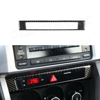 Fibra de Carbon de Bord Auto, Centru de Control Trim Cadru Sticker Decor Pentru Toyota GT86 FT86 ZN6 Subaru BRZ 2013-2017