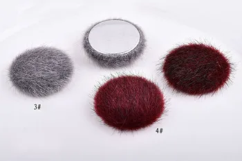 Toamna și iarna imitație de blană de samur de păr sac de pânză catarama bijuterii DIY cercei inel brosa material sac pandantiv accesorii