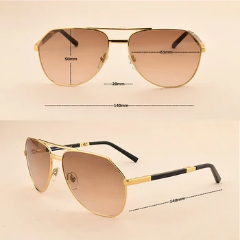 Pliere Brand de ochelari de Soare Barbati Designer de Moda de Epocă ochelari de soare femei Pliabil Aviației Ochelari de Soare Progresivă de Conducere UV400
