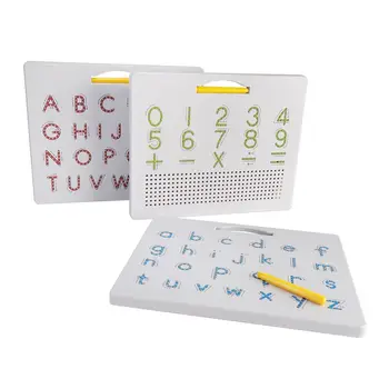 Planseta magnetice Jucărie pentru Copii Alfabet Scrisoare Numărul Contur Consiliului Educațional de Învățare ABC Preșcolar Cadou
