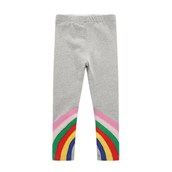 Sărituri de metri New Sosire Fete Curcubeu Pantaloni Legging de Toamnă de Primăvară de Moda Fierbinte de Vânzare Haine pentru Copii Drăguț Pantaloni de Creion Pentru Fata