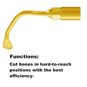1BUC US1L Stânga Unghi de Instrumente Pentru Dentist Dentare Echipamente Și Instrumente Pentru Stomatologie Piezo Chirurgie Sfat Pentru MECTRON Și CIOCĂNITOAREA