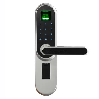 LACHCO Biometrice Electronice de Blocare a Ușii Inteligent , Cod, Cheie cu Ecran Tactil Digital Parola de Blocare de Amprente pentru Biroul de Acasă A18013FB
