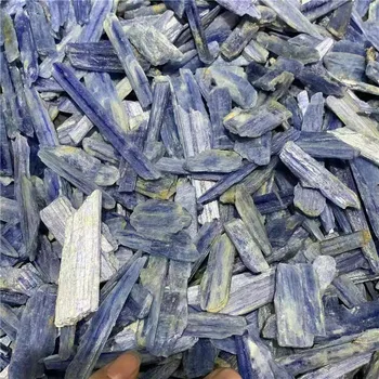 100g Naturale Cianit Cuarț Lustruit felie Subțire formă de Cristale albastre Scazut Pietriș cyanite piatră prețioasă pentru Vindecare