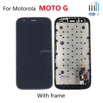 Original Pentru Motorola Moto G Display LCD XT1032 XT1033 XT1028 XT1039 XT1045 Display LCD Touch Screen Digitizer Cu Cadru