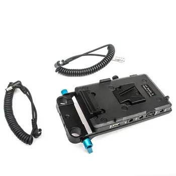 WY-VG1 Sistem de Alimentare V a Monta Placa de Baterie Adaptor DC la BMPCC 4K/6K Cablu pentru Difuzare SLR camera HD
